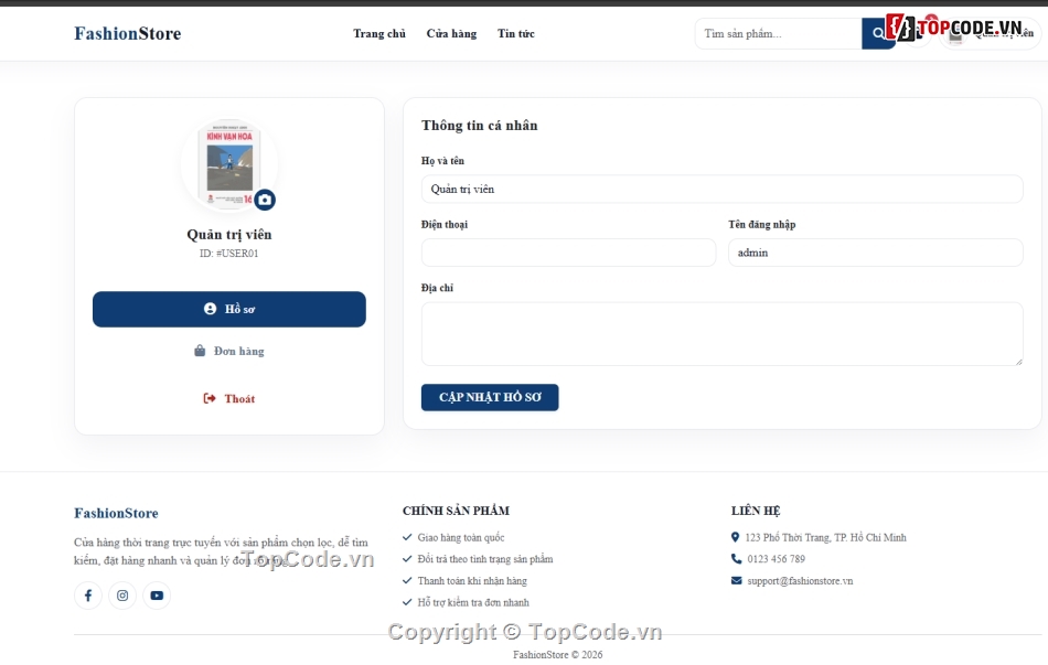 Web thời trang,Web bán hàng,bán hàng thời trang